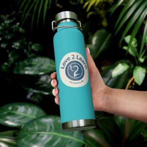 Love 2 Learn Hydrate - 22oz Vacuum Insulated Bottle